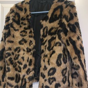 Cheetah Jacket(Faux Fur)